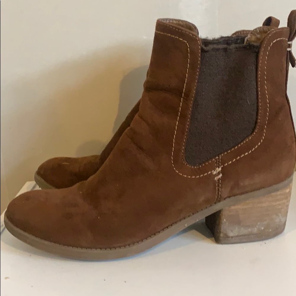 Suede Booties - image 3